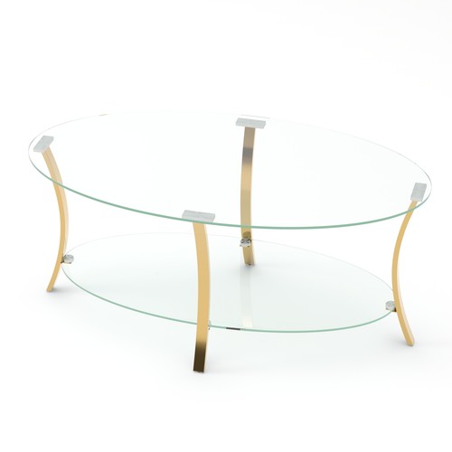 Modern oval glass - oval, coffee